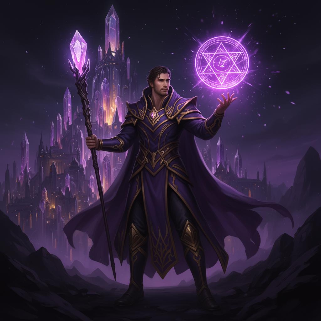 Arcane Mage hero class artwork